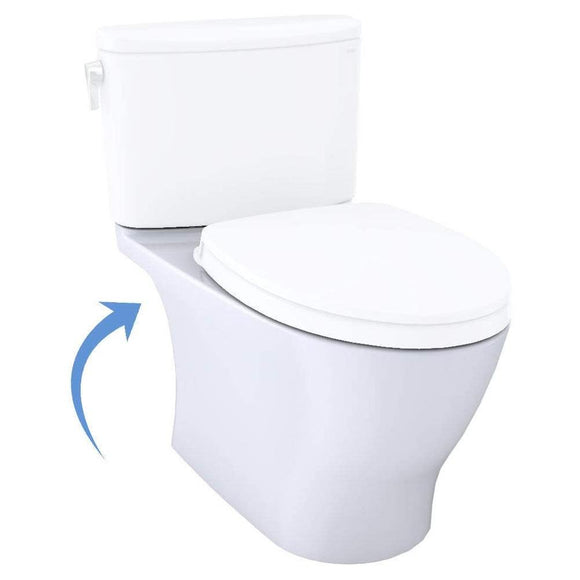 TOTO CT442CUFGT40#01 Nexus Elongated Chair Height Toilet Bowl Only