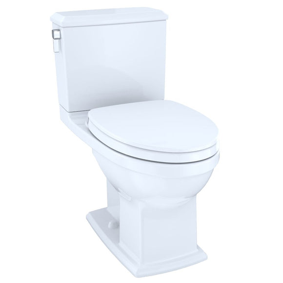 TOTO CT494CEFGT40#01 Connelly Universal Height Elongated Toilet Bowl with CEFIONTECT, WASHLET+ Ready, Cotton White