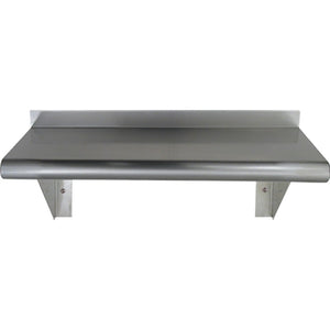 Whitehaus CUWS1024-C Culinary Equipment Pre-assembled Stainless Steel Shelf