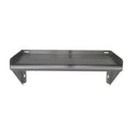 Whitehaus CUWSKD48-C Culinary Equipment Knock Down Stainless Steel Wall Mount Shelf