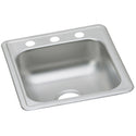 Elkay D117192 Dayton Stainless Steel 17" x 19" x 6-1/8", Single Bowl Top Mount Bar Sink