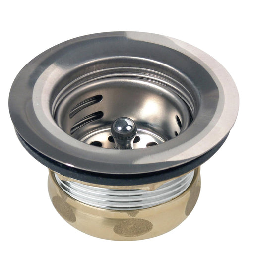 Elkay D5018A Dayton 3-1/2" Drain, Removable Basket Strainer and Rubber Stopper