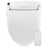 Brondell Swash DR802-RW Select Electronic Bidet Seat for Rounded Toilets in White with Warm Air Dryer and Deodorizer