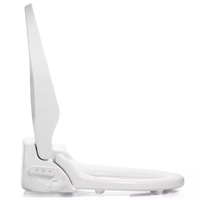 Brondell Swash DR802-EW Select Electronic Bidet Seat for Elongated Toilets in White with Warm Air Dryer and Deodorizer