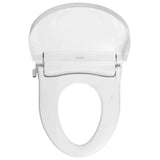 Brondell Swash DR802-EW Select Electronic Bidet Seat for Elongated Toilets in White with Warm Air Dryer and Deodorizer
