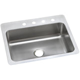 Elkay DSESR127224 Dayton Stainless Steel 27" x 22" x 8", Single Bowl Dual Mount Kitchen Sink