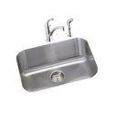 Elkay DXUH2115DF Dayton Stainless Steel 23-1/2" x 18-1/4" x 8" Undermount Kitchen Sink and Faucet Kit