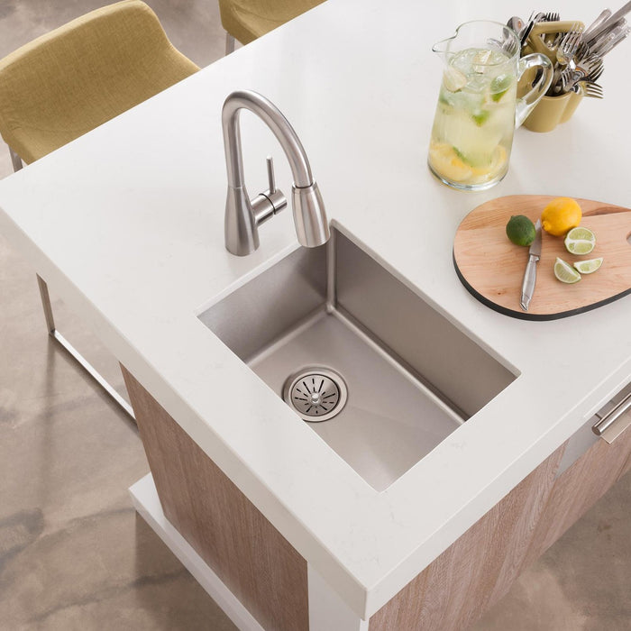 Elkay LKAV4032LS Avado Bar Faucet, Pull-down Spray and Forward Only, Lustrous Steel