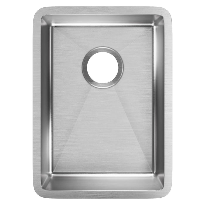 Elkay ECTRU12179T Crosstown Stainless Steel 13-1/2" x 18-1/2" x 9", 1-Bowl Undermount Bar Sink