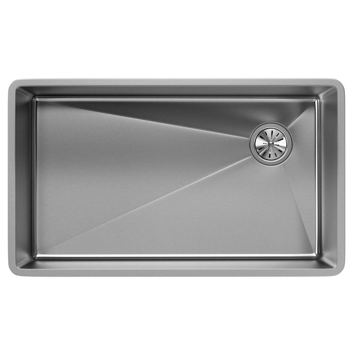 Elkay ECTRU30179RT Crosstown Stainless Steel 31-1/2" x 18-1/2" x 9", 1-Bowl Undermount Kitchen Sink