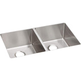 Elkay ECTRU31179T 18 Gauge Stainless Steel Double Bowl Undermount Kitchen Sink