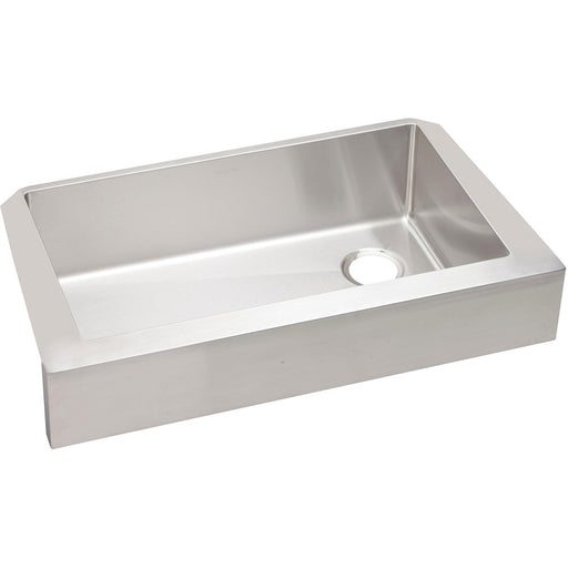 Elkay ECTRUF30179R Crosstown Stainless Steel 35-7/8" x 20-1/4" x 9", 1-Bowl Farmhouse Kitchen Sink