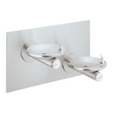 Elkay EDFPB117C SwirlFlo Bi-Level Fountain Non-Filtered Non-Refrigerated in Stainless Steel