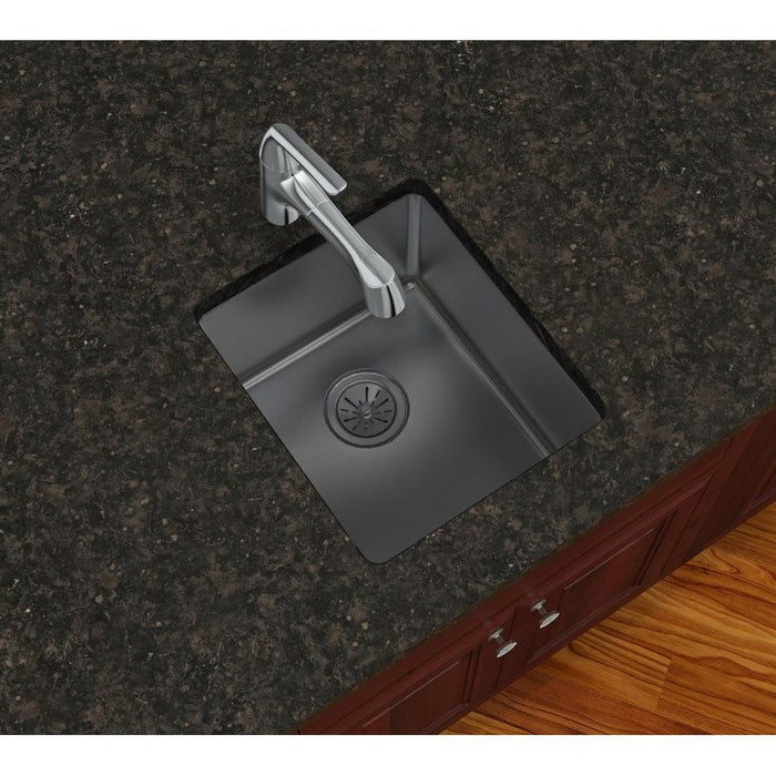 Elkay EFRU131610T Crosstown 16 Gauge Stainless Steel 16" x 18-1/2" x 10", 1-Bowl Undermount Kitchen Sink