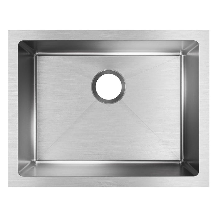 Elkay EFRU211510T Crosstown 16 Gauge Stainless Steel, 23-1/2" x 18-1/4" x 10" Undermount Kitchen Sink