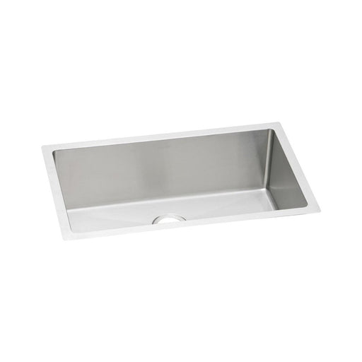 Elkay EFRU281610T Crosstown 16 Gauge Stainless Steel, 30-1/2" x 18-1/2" x 10" Undermount Kitchen Sink