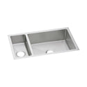 Elkay EFRU321910T Crosstown 16 Gauge 32-1/4 x 18-1/4 x 10" 30/70 2-Bowl Undermount Kitchen Sink