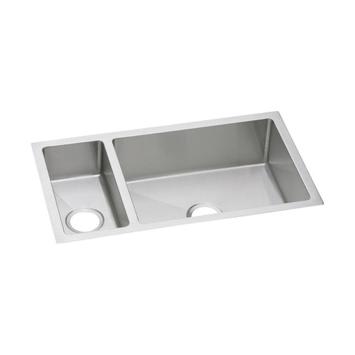 Elkay EFRU321910T Crosstown 16 Gauge 32-1/4 x 18-1/4 x 10" 30/70 2-Bowl Undermount Kitchen Sink