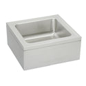 Elkay EFS2523C Stainless Steel 25" x 23" x 8" 1-Bowl, Floor Mount Service Sink Package