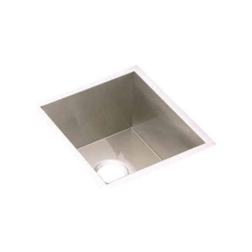 Elkay EFU131610T Crosstown 16 Gauge Stainless Steel 16" x 18-1/2" x 10", 1-Bowl Undermount Kitchen Sink