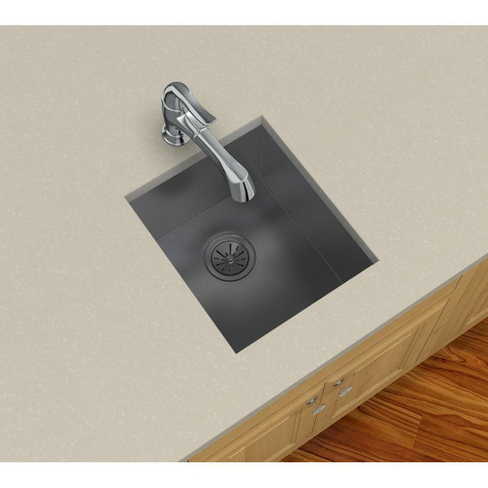 Elkay EFU131610T Crosstown 16 Gauge Stainless Steel 16" x 18-1/2" x 10", 1-Bowl Undermount Kitchen Sink