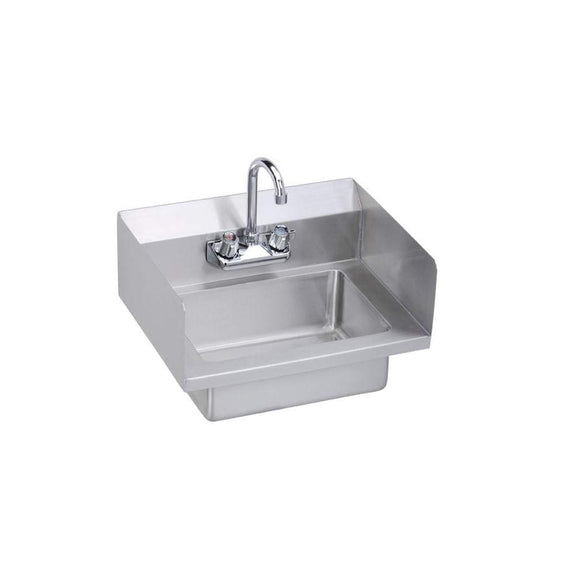 Elkay EHS-18-SSX Economy Hand Sink, Featuring Side Splash Guards