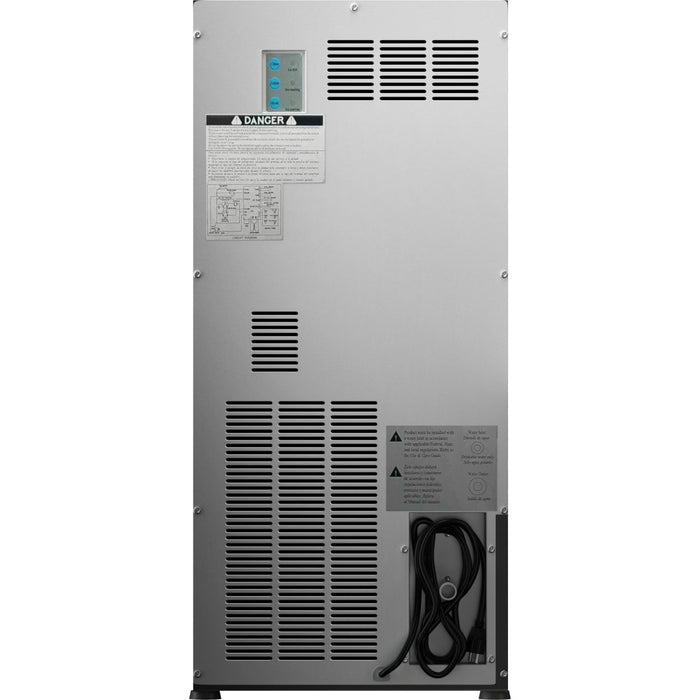 Edgestar IB450SS 15" Wide 25 Lbs. Capacity Built-In, Free Standing, and Undercounter Ice Maker in Stainless Steel