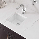 Elkay ELG1616WH0 Quartz Classic 15-3/4" x 15-3/4" x 7-11/16" Dual Mount Bar Sink, White