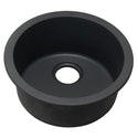 Elkay ELG16FBBK0 Quartz Classic 18-1/8" x 18-1/8" x 7-1/2" Dual Mount Bar Sink, Black