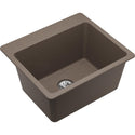 Elkay ELG252212PDGR0 Quartz Classic 25 x 22 x 11-13/16" Top Mount Laundry Sink, Perfect Drain
