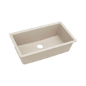 Elkay ELGRU13322BQ0 Quartz Classic 33" x 18-7/16" x 9-7/16", 1-Bowl Undermount Kitchen Sink, Bisque