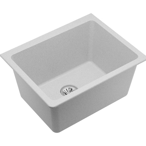 Elkay ELGU251912PDWH0 Quartz Classic 25 x 18-1/2 x 11-13/16" Undermount Laundry Sink, White