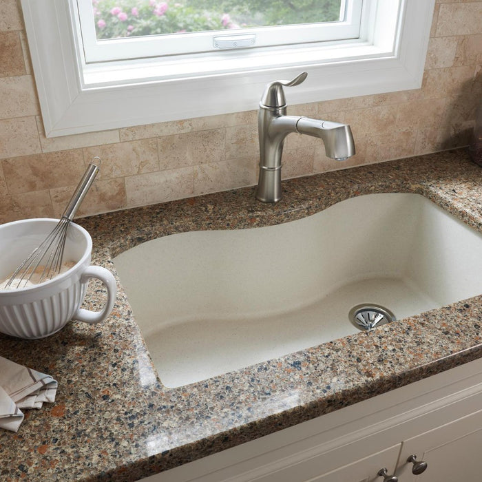 Elkay LKEC1041NK Explore Kitchen Faucet, Pull-Out Spray, Hi/Mid-Rise Base, Brushed Nickel