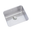 Elkay ELUH1212PD Lustertone Stainless Steel 14-1/2 x 14-1/2 x 7" Undermount Kitchen Sink, Perfect Drain