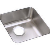 Elkay ELUHAD121245 Lustertone Stainless Steel 14-1/2" x 14-1/2" x 4-3/8" 1-Bowl Undermount ADA Kitchen Sink