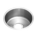 Elkay ELUH12FB Lustertone Stainless Steel 14-3/8" x 14-3/8" x 6", 1-Bowl Undermount Kitchen Sink