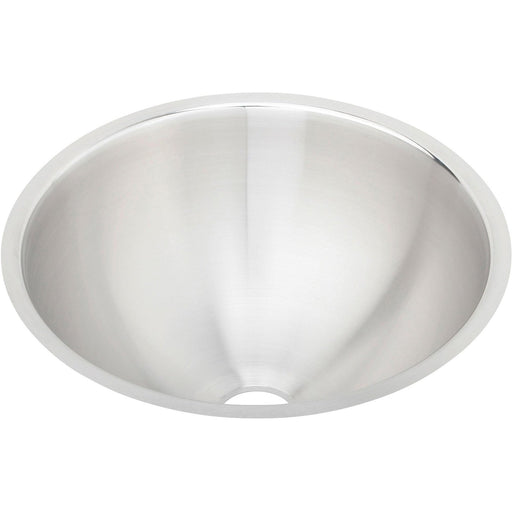 Elkay ELUH12LV Asana Stainless Steel 14-3/8" x 14-3/8" x 6", 1-Bowl Undermount Bathroom Sink
