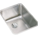 Elkay ELUH141810PD Lustertone 16-1/2 x 20-1/2 x 9-7/8" Undermount Kitchen Sink, Perfect Drain