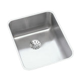 Elkay ELUH141810PD Lustertone 16-1/2 x 20-1/2 x 9-7/8" Undermount Kitchen Sink, Perfect Drain