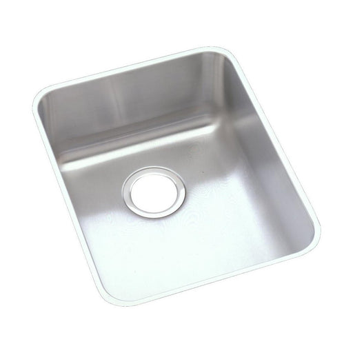 Elkay ELUH1418 Lustertone Stainless Steel 16-1/2" x 20-1/2" x 7-7/8", 1-Bowl Undermount Kitchen Sink