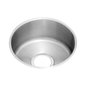 Elkay ELUH16FB Lustertone Stainless Steel 18-3/8" x 18-3/8" x 8", 1-Bowl Undermount Kitchen Sink
