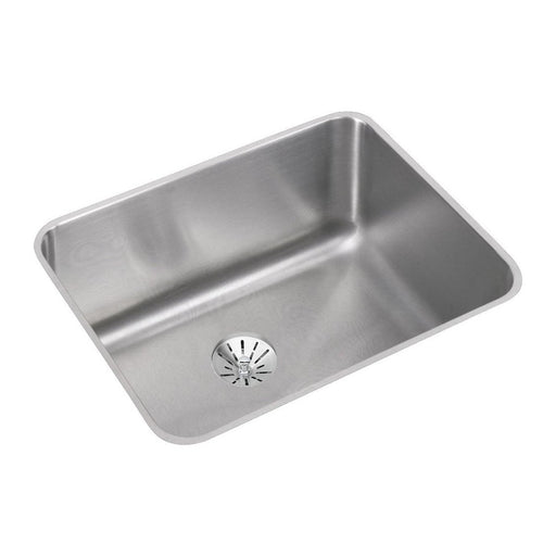 Elkay ELUH211510PD Lustertone Stainless Steel 23-1/2 x 18-1/4 x 10" Undermount Kitchen Sink, Perfect Drain