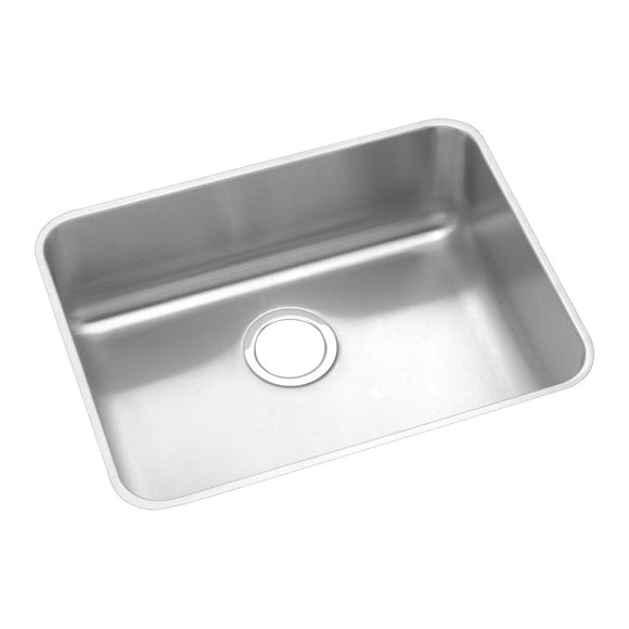 Elkay ELUHAD211550 Lustertone Stainless Steel 23-1/2" x 18-1/4" x 4-7/8" 1-Bowl Undermount ADA Kitchen Sink