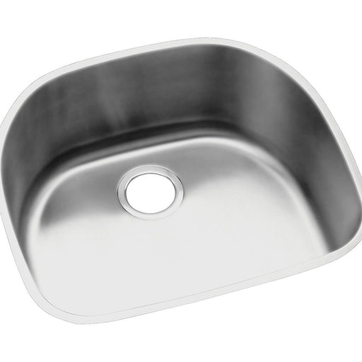 Elkay ELUH2118 Lustertone Stainless Steel 23-5/8" x 21-1/4" x 7-1/2", 1-Bowl Undermount Kitchen Sink