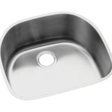 Elkay ELUH2118 Lustertone Stainless Steel 23-5/8" x 21-1/4" x 7-1/2", 1-Bowl Undermount Kitchen Sink