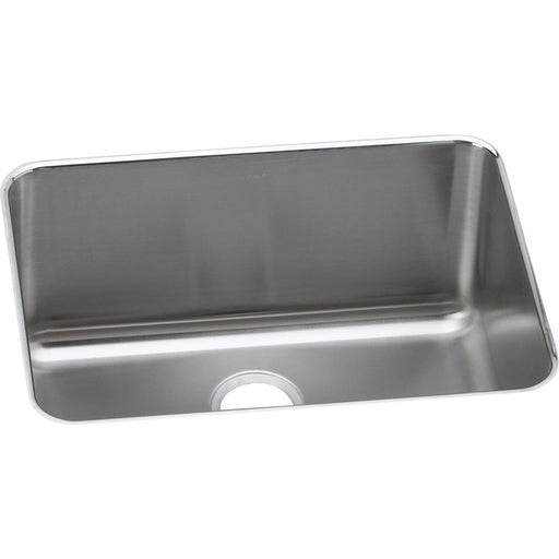 Elkay ELUH231710 Lustertone Stainless Steel 25-1/2" x 19-1/4" x 10", 1-Bowl Undermount Kitchen Sink