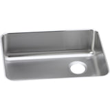Elkay ELUH231710R Lustertone Stainless Steel 25-1/2" x 19-1/4" x 10", 1-Bowl Undermount Kitchen Sink