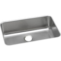 Elkay ELUH2416 Lustertone Stainless Steel 26-1/2" x 18-1/2" x 8", 1-Bowl Undermount Kitchen Sink
