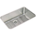Elkay ELUH281610DBG Lustertone Stainless Steel 30-1/2" x 18-1/2" x 10", 1-Bowl Undermount Kitchen Sink Kit