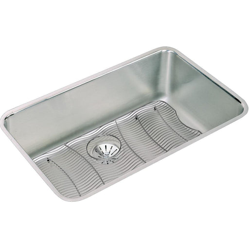 Elkay ELUH281610PDBG Lustertone 30-1/2 x 18-1/2 x 10" Undermount Kitchen Sink Kit, Perfect Drain